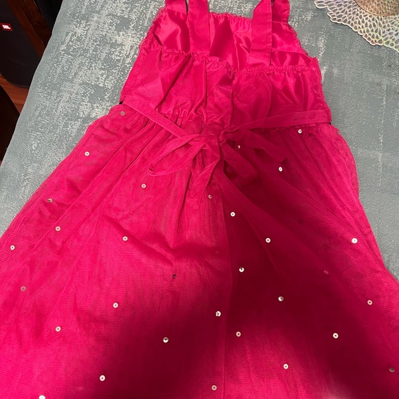 Hot Pink dress - Picture 2 of 4